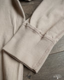 National Athletic Goods Organic Cotton Long Sleeve Gym Tee - Taupe