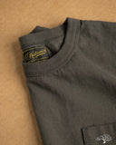National Athletic Goods Organic Cotton Pocket T-Shirt - Black