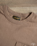 National Athletic Goods Organic Cotton Pocket T-Shirt - Choco