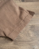 National Athletic Goods Organic Cotton Pocket T-Shirt - Choco