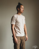 National Athletic Goods Organic Cotton Pocket T-Shirt - Taupe