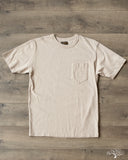 National Athletic Goods Organic Cotton Pocket T-Shirt - Taupe