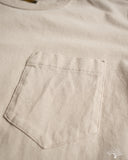 National Athletic Goods Organic Cotton Pocket T-Shirt - Taupe