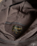 National Athletic Goods Organic Cotton Pullover Parka Sweatshirt - Black