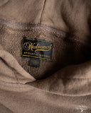National Athletic Goods Organic Cotton Pullover Parka Sweatshirt - Choco
