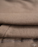National Athletic Goods Organic Cotton Pullover Parka Sweatshirt - Choco