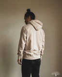 National Athletic Goods Organic Cotton Pullover Parka Sweatshirt - Taupe