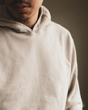 National Athletic Goods Organic Cotton Pullover Parka Sweatshirt - Taupe