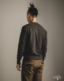  National Athletic Goods Organic Cotton Raglan Warm Up Sweatshirt - Black
