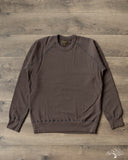  National Athletic Goods Organic Cotton Raglan Warm Up Sweatshirt - Black