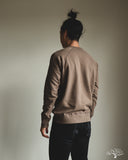 National Athletic Goods Organic Cotton Raglan Warm Up Sweatshirt - Choco
