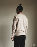 National Athletic Goods Organic Cotton Raglan Warm Up Sweatshirt - Taupe