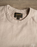 National Athletic Goods Organic Cotton Raglan Warm Up Sweatshirt - Taupe