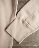 National Athletic Goods Organic Cotton Raglan Warm Up Sweatshirt - Taupe