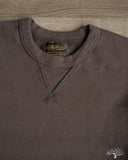 National Athletic Goods Organic Cotton Single-V Warm Up Sweatshirt - Black