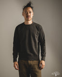 National Athletic Goods Organic Cotton Single-V Warm Up Sweatshirt - Black