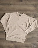National Athletic Goods Organic Cotton Single-V Warm Up Sweatshirt - Taupe