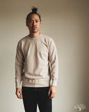 National Athletic Goods Organic Cotton Single-V Warm Up Sweatshirt - Taupe