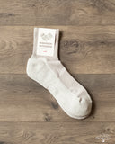 Nishiguchi Kutsushita Cotton Cashmere Walk Socks - Light Gray
