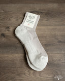 Nishiguchi Kutsushita Cotton Cashmere Walk Socks - Light Gray