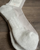 Nishiguchi Kutsushita Cotton Cashmere Walk Socks - Light Gray