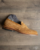 Nishiguchi Kutsushita Linen Cotton Pile Anclet - Charcoal