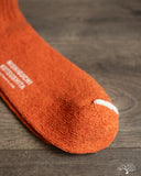 Nishiguchi Kutsushita Silk Cotton Socks - Beer Amber