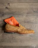 Nishiguchi Kutsushita Silk Cotton Socks - Beer Amber