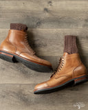 Nishiguchi Kutsushita Wool Cotton Boot Socks Mocha Brown