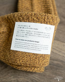 Nishiguchi Kutsushita Wool Cotton Boot Socks - Mustard
