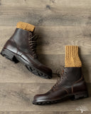 Nishiguchi Kutsushita Wool Cotton Boot Socks - Mustard