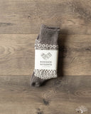 Nishiguchi Kutsushita - Wool Jacquard Socks - Gray