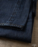 Omoto 0615 - 13.5oz Selvedge Relaxed Denim - Charcoal Dyed