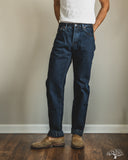 Omoto 0615 - 13.5oz Selvedge Relaxed Denim - Charcoal Dyed