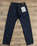 Omoto 0615 - 13.5oz Selvedge Relaxed Denim - Charcoal Dyed