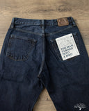 Omoto 0615 - 13.5oz Selvedge Relaxed Denim - Charcoal Dyed