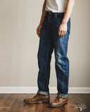 Omoto 0615 - 13.5oz Unsanforized Selvedge Relaxed Denim - 2 Year Wash
