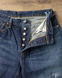 Omoto 0615 - 13.5oz Unsanforized Selvedge Relaxed Denim - 2 Year Wash