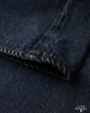 Omoto 0815 - 13.5oz Selvedge Loose Denim - Charcoal Dyed