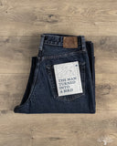 Omoto 0815 - 13.5oz Selvedge Loose Denim - Charcoal Dyed