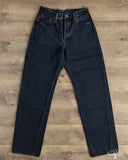 Omoto 0815 - 13.5oz Selvedge Loose Denim - Charcoal Dyed