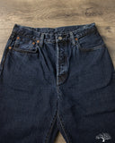 Omoto 0815 - 13.5oz Selvedge Loose Denim - Charcoal Dyed