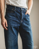 Omoto 0815 - 13.5oz Unsanforized Selvedge Loose Denim - 2 Year Wash