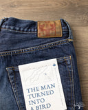 Omoto 0815 - 13.5oz Unsanforized Selvedge Loose Denim - 2 Year Wash