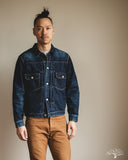 Omoto 3215 - 13.5oz Type 2 Selvedge Denim Jacket - 2 Year Wash