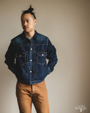 Omoto 3215 - 13.5oz Type 2 Selvedge Denim Jacket - 2 Year Wash