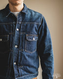 Omoto 3215 - 13.5oz Type 2 Selvedge Denim Jacket - 2 Year Wash