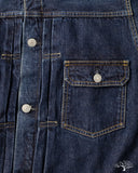 Omoto 3215 - 13.5oz Type 2 Selvedge Denim Jacket - 2 Year Wash