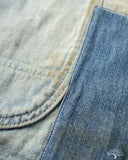 Omoto 3618 - 11.5oz Nep Denim 30's Coverall - 4 Year Wash