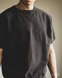 Omoto 6100 - 12.5oz Memphis Cotton Raglan Sleeve T-Shirt - Charcoal